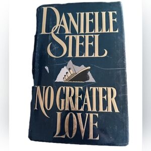 Danielle Steel 'No Greater Love' Coffee Table Book - Black and Gold